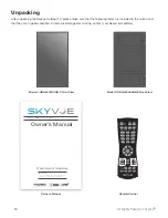 Предварительный просмотр 12 страницы Skyvue C-OBX-65250-UHB-P Owner'S Manual