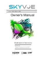 Предварительный просмотр 1 страницы Skyvue NXG-65250-UHB Owner'S Manual