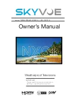 Skyvue NXG-DS 4K-5550-L Owner'S Manual preview