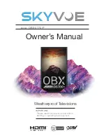 Skyvue OBX-4770-P Owner'S Manual preview