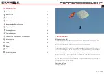 Preview for 2 page of Skywalk Pepper Cross Light 110 Manual/Service