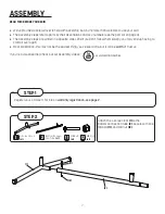 Предварительный просмотр 7 страницы skywalker sports SSBAUS6 Assembly, Maintenance & User Manual