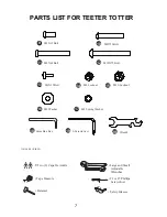 Preview for 7 page of skywalker sports STT100 Assembly Installation, Care Maintenance And User Instructions Manual