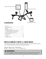 Preview for 2 page of skywalker sports STT200 Assembly Installation, Care Maintenance And User Instructions Manual