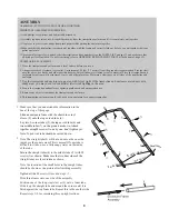 Preview for 8 page of Skywalker 13' Enclosure Assembly Installation, Care Maintenance And User Instructions Manual