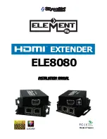 Skywalker Element Hz ELE8080 Installation Manual предпросмотр