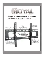 Skywalker Royal Mounts R0Y5400b Assembly Instructions preview