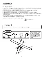 Предварительный просмотр 8 страницы Skywalker SFTH400-A Assembly, Maintenance & User Manual