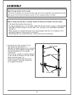 Предварительный просмотр 9 страницы Skywalker sjg200 Assembly Installation, Care Maintenance And User Instructions Manual