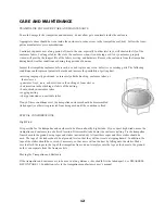 Preview for 22 page of Skywalker STCW10N Assembly Installation, Care Maintenance And User Instructions Manual