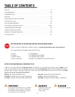 Preview for 2 page of Skywalker SWOP10X Assembly, Maintenance & User Manual