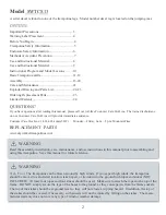 Preview for 2 page of Skywalker SWTCS13 User Manual