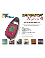 Skywatch Xplorer 4 Instruction Manual preview