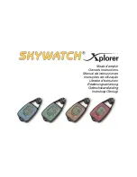 Skywatch Xplorer Owner'S Instructions Manual предпросмотр