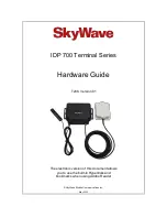 SkyWave IDP 700 Series Hardware Manual preview