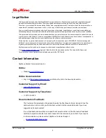 Preview for 2 page of SkyWave IDP-782 Hardware Manual