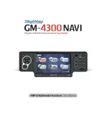 Skyway GM-4300 Navi User Manual preview