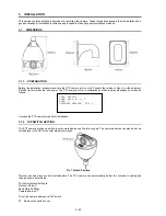 Preview for 10 page of Skyway IR Auto Tracking/ High Speed PTZ Camera Installation & User Manual