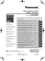 Предварительный просмотр 1 страницы SkyWing CZ-ANC3 Operating Instructions Manual