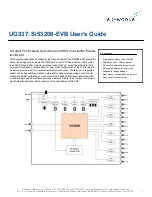 Skyworks Si53208 User Manual preview