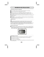 Preview for 4 page of Skyworth 24E58A Instruction Manual And Warranty