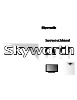 Preview for 1 page of Skyworth 39e36 Instruction Manual