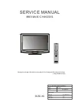 Skyworth 8M39A/E Service Manual preview