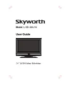 Skyworth LCD-26L16 User Manual preview