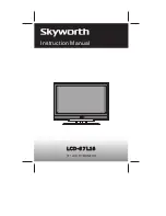 Предварительный просмотр 1 страницы Skyworth LCD-37L16 Instruction Manual