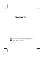 Предварительный просмотр 22 страницы Skyworth LCD-42L29-FHD User Manual