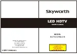 Preview for 1 page of Skyworth SLTV-3219A-3S User Manual