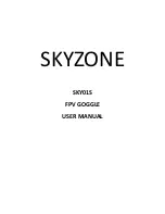 SkyZone SKY01S User Manual предпросмотр