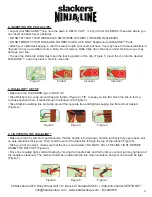 Предварительный просмотр 3 страницы Slackers NINJALINE SLA.817M Manual