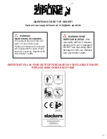 Предварительный просмотр 24 страницы Slackers SLA.480PEU Instructions And Safety Rules