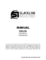 Slackline Industries BOSS LINE KIT Manual предпросмотр