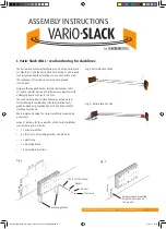 Slackline-Tools Vario-Slack WALL Assembly Instructions preview