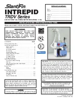 Preview for 1 page of Slant/Fin INTREPID TRDV Series Installation And Operating Instructions Manual