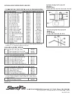 Предварительный просмотр 4 страницы Slant/Fin KCS100 Replacement Parts List