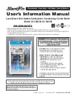 Slant/Fin LX-120CB User'S Information Manual preview