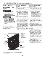 Preview for 52 page of Slant/Fin VSL-160B Installation Instructions Manual