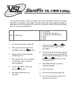 Preview for 1 page of Slant/Fin VSL Series Manual