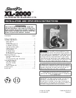 Preview for 1 page of Slant/Fin XL-2000 Installation And Operating Instructions Manual