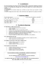 Предварительный просмотр 8 страницы SLAT SON 24V 12A MS150 RACK Operating Instructions Manual