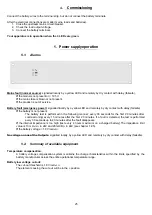 Предварительный просмотр 25 страницы SLAT SON 24V 12A MS150 RACK Operating Instructions Manual