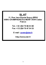 Предварительный просмотр 28 страницы SLAT SON 24V 12A MS150 RACK Operating Instructions Manual