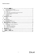 Preview for 2 page of SLAT SON MS150 Operating Instructions Manual