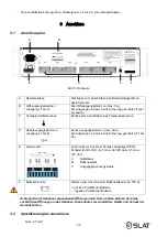 Preview for 20 page of SLAT SON MS150 Operating Instructions Manual