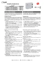 Preview for 1 page of SLAT SYNAPS IP SPACE BOX Series Installation Manual