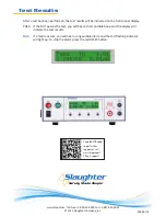 Preview for 8 page of Slaughter 2900 Series Quick Start Manual