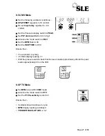 Preview for 21 page of SLE 2000 User Manual